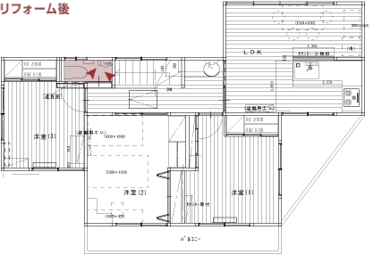 リフォーム後 間取